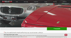 Desktop Screenshot of hhbiler.dk
