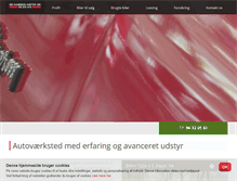 Tablet Screenshot of hhbiler.dk